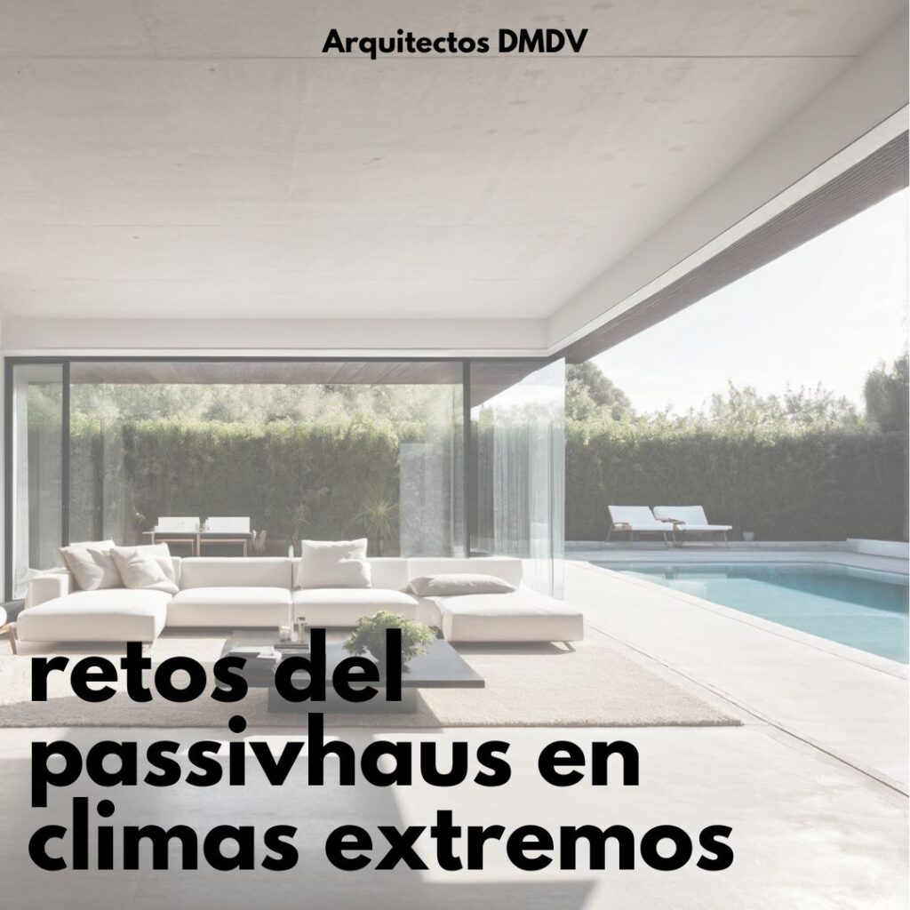 retos del passivhaus en climas extremos Arquitectos DMDV