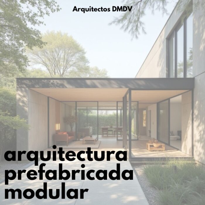 arquitectura prefabricada modular Arquitectos DMDV