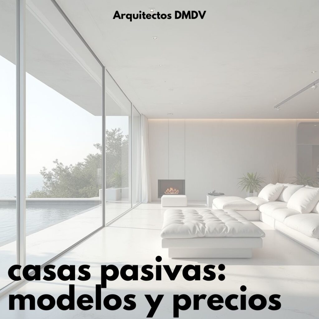 casas pasivas modelos y precios Arquitectos DMDV