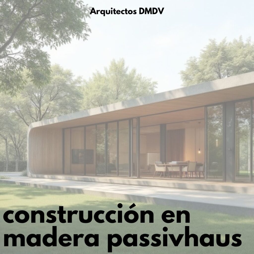 construccion en madera Arquitectos DMDV