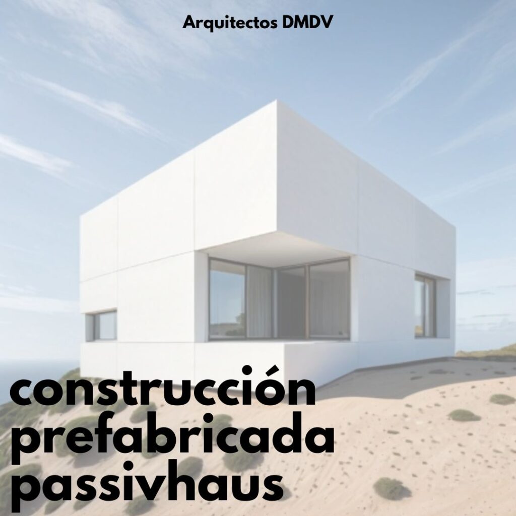 construccion prefabricada passivhaus Arquitectos DMDV