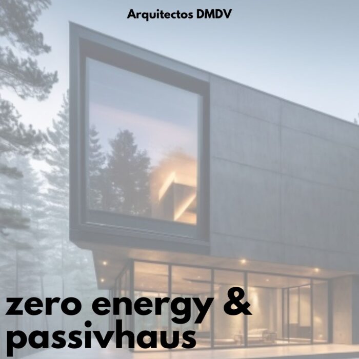 zero energy y passivhaus Arquitectos DMDV